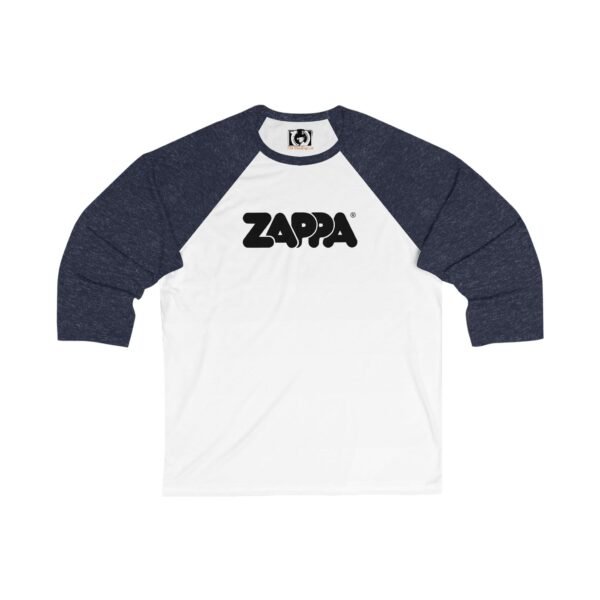 Frank Zappa Unisex 3/4 Sleeve Baseball Tee - Image 3