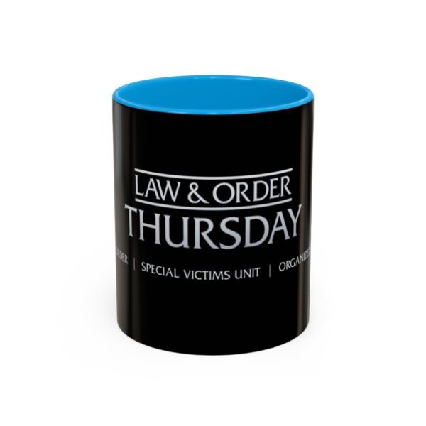 Law & Order Thursday Colorful Mugs (11oz, 15oz) - Image 25