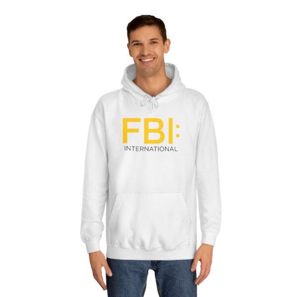 FBI International Unisex College Hoodie - Image 3