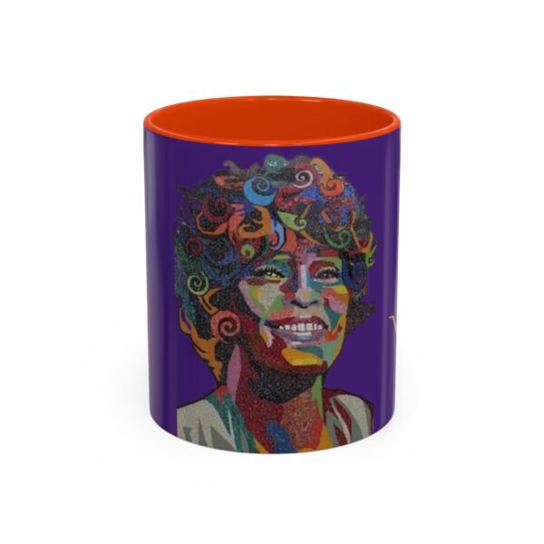 Whitney Houston Mural / Newark, NJ Colorful Mugs (11oz, 15oz) - Image 37