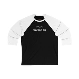 Chicago P.D. Unisex 3/4 Sleeve Baseball Tee
