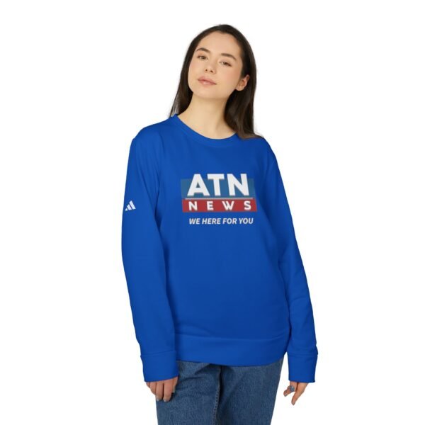 Succession Adidas Unisex Fleece Crewneck Sweatshirt - Image 11