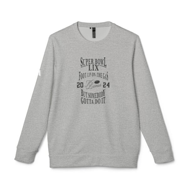 Kendrick Lamar 2025 Super Bowl LIX Halftime Show Adidas Unisex Fleece Crewneck Sweatshirt - Image 5