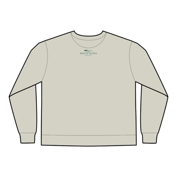 The White Lotus Unisex ComfortWash® Garment Dyed Crewneck Sweatshirt - Image 4