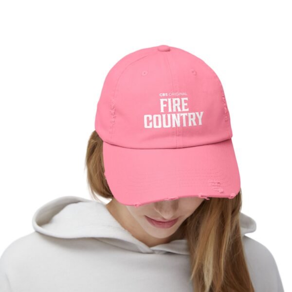 Fire Country Unisex Distressed Cap - Image 24