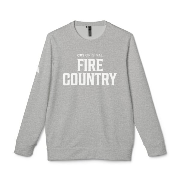 Fire Country Adidas Unisex Fleece Crewneck Sweatshirt