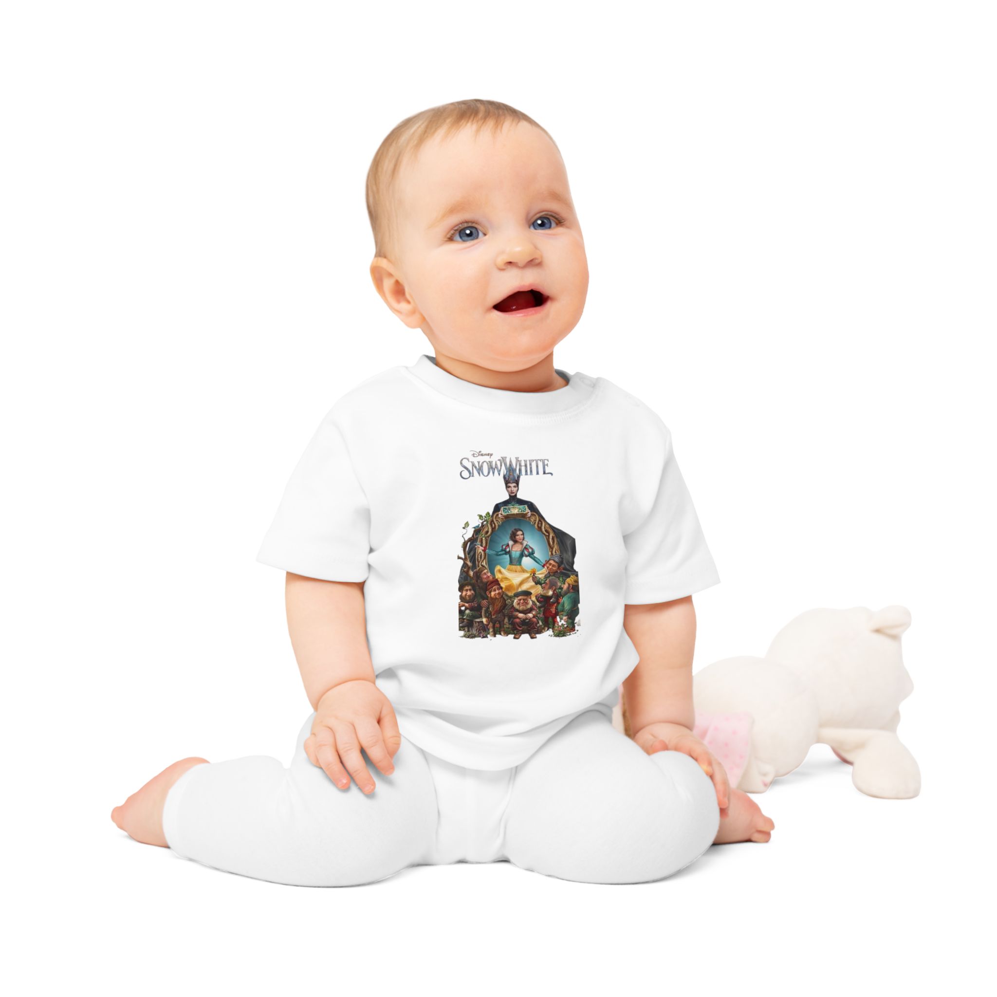 Disney's Snow White Steps Baby T-Shirt - Image 3