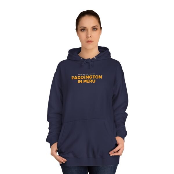 Paddington in Peru Unisex College Hoodie - Image 28