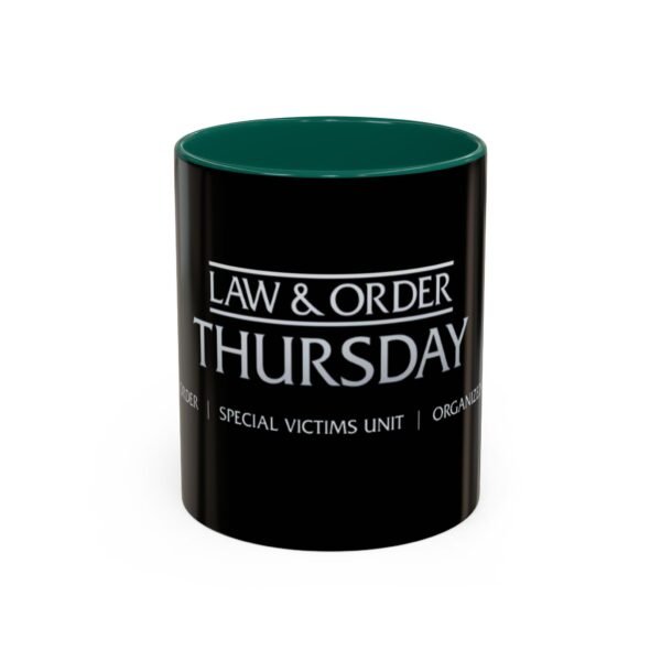 Law & Order Thursday Colorful Mugs (11oz, 15oz) - Image 21