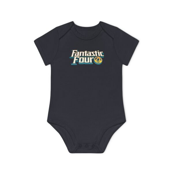 Fantastic Four Baby Organic Short Sleeve Bodysuit - Image 34