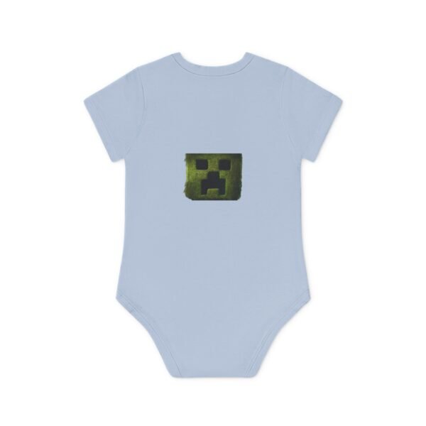 A Minecraft Movie Baby Organic Short Sleeve Bodysuit - Image 17