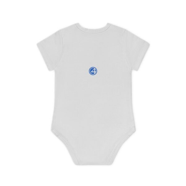 Fantastic Four Baby Organic Short Sleeve Bodysuit - Image 5