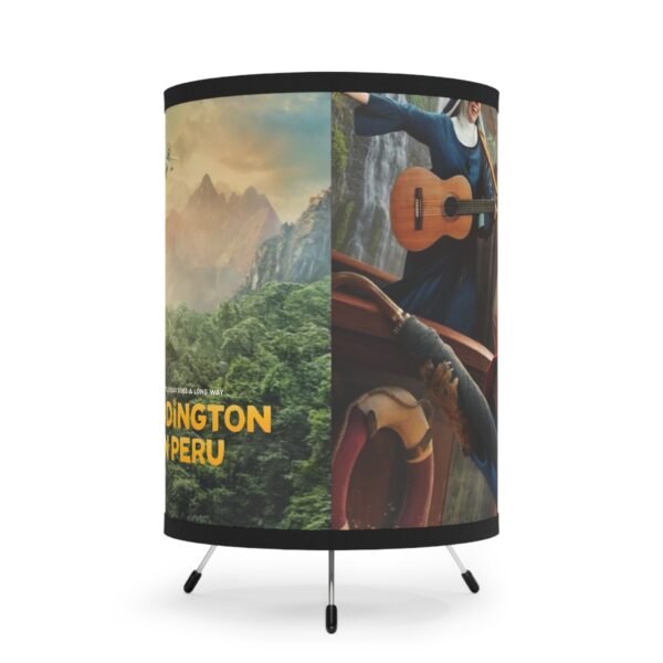 Paddington in Peru Tripod Lamp with High-Res Printed Shade, USCA plug - Image 3