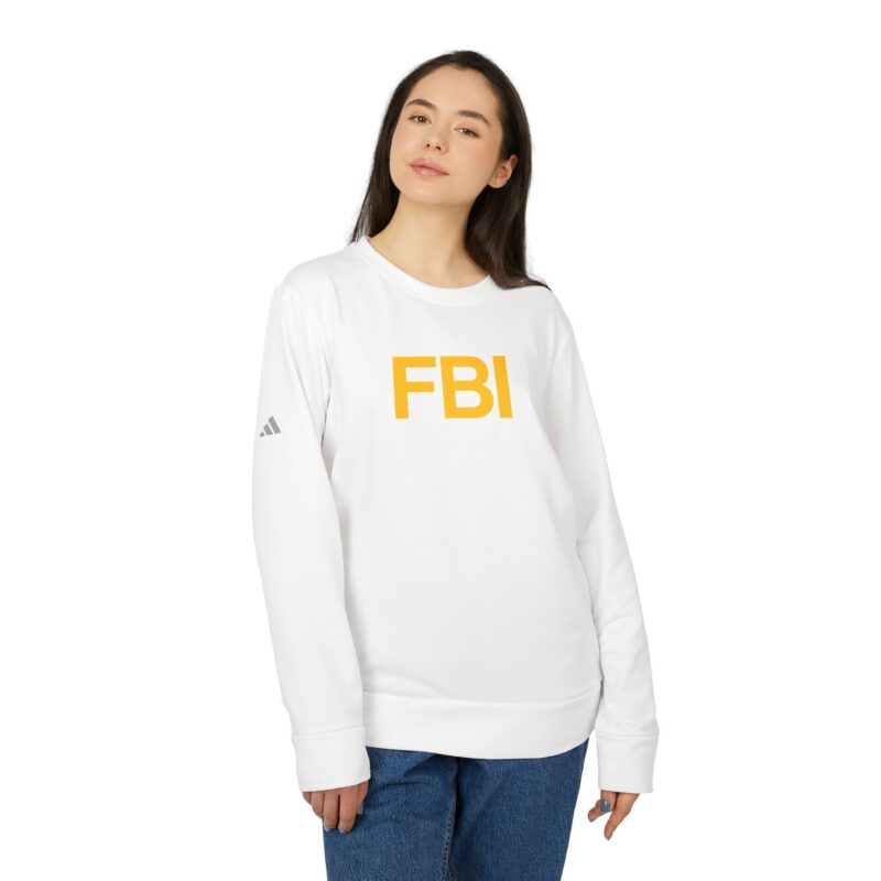 FBI Adidas Unisex Fleece Crewneck Sweatshirt - Image 7