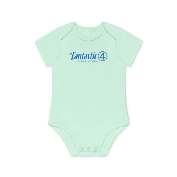 The Fantastic Four: First Steps Baby Organic Short Sleeve Bodysuit - Image 19