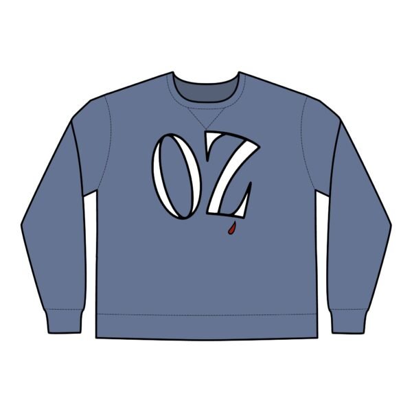 Oz Unisex ComfortWash® Garment Dyed Crewneck Sweatshirt - Image 11