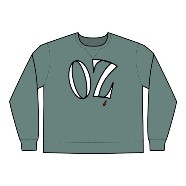 Oz Unisex ComfortWash® Garment Dyed Crewneck Sweatshirt