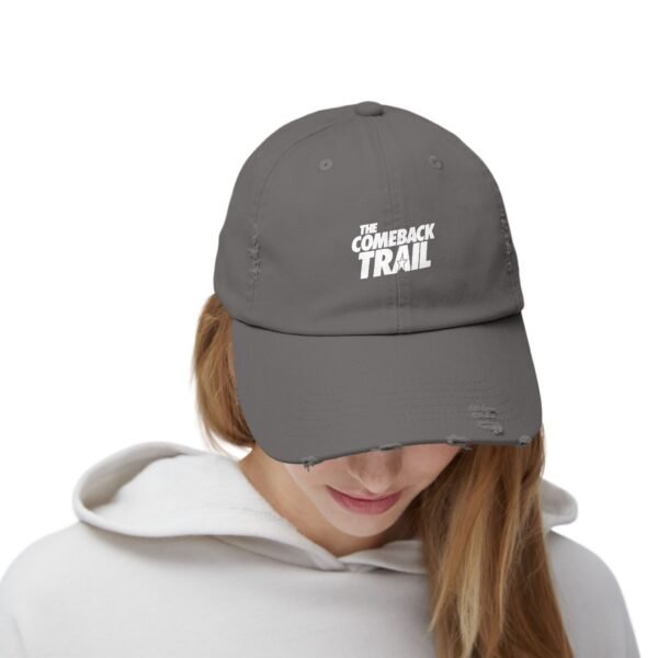 The Comeback Trail Unisex Distressed Cap - Image 16