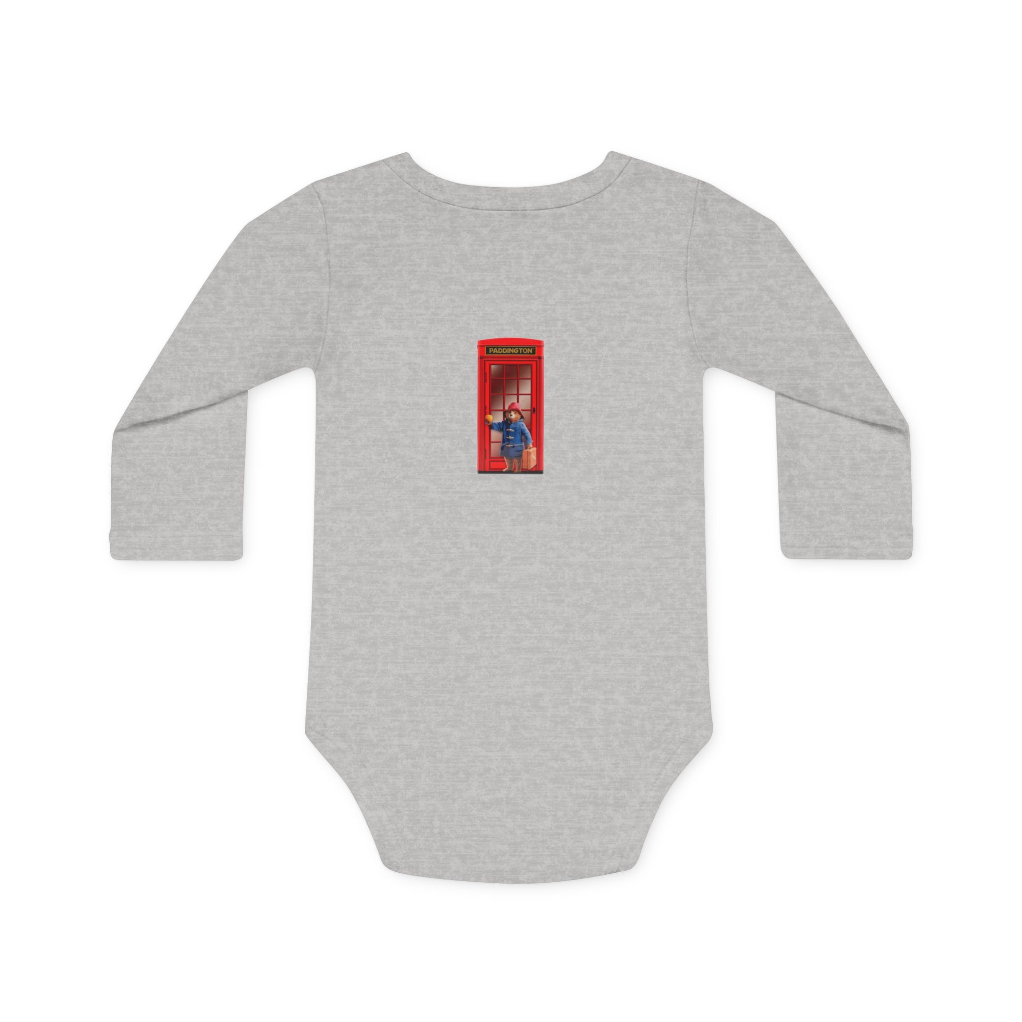 Paddington in Peru Baby Long-Sleeve Organic Bodysuit - Image 5