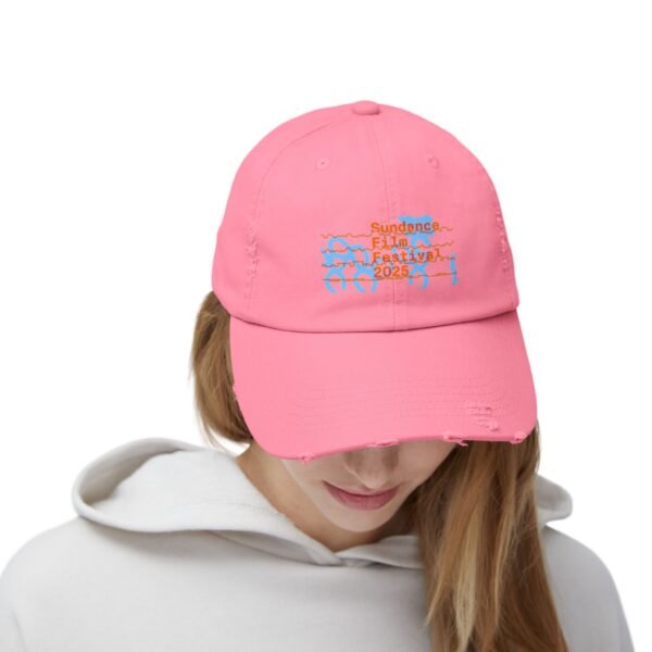 Sundance Film Festival 2025 Unisex Distressed Cap - Image 20