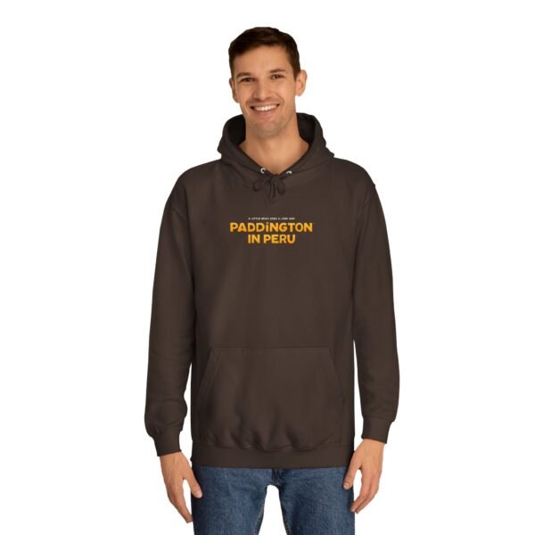 Paddington in Peru Unisex College Hoodie - Image 7