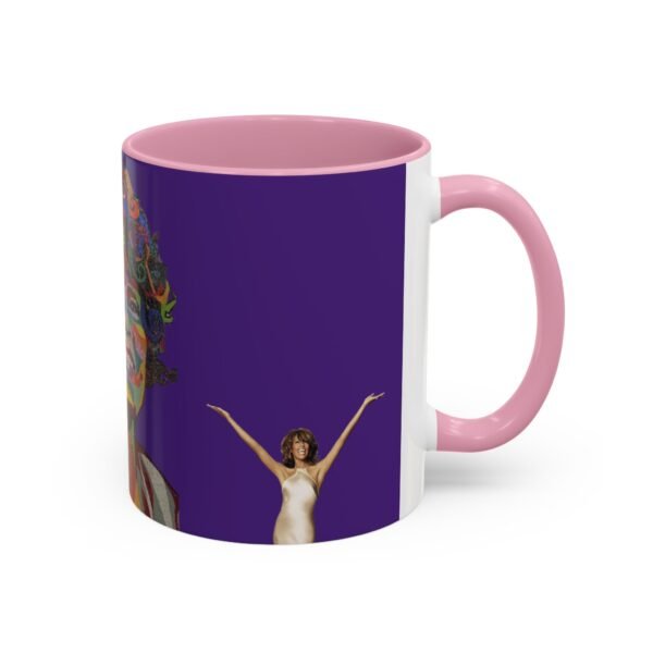 Whitney Houston Mural / Newark, NJ Colorful Mugs (11oz, 15oz) - Image 42