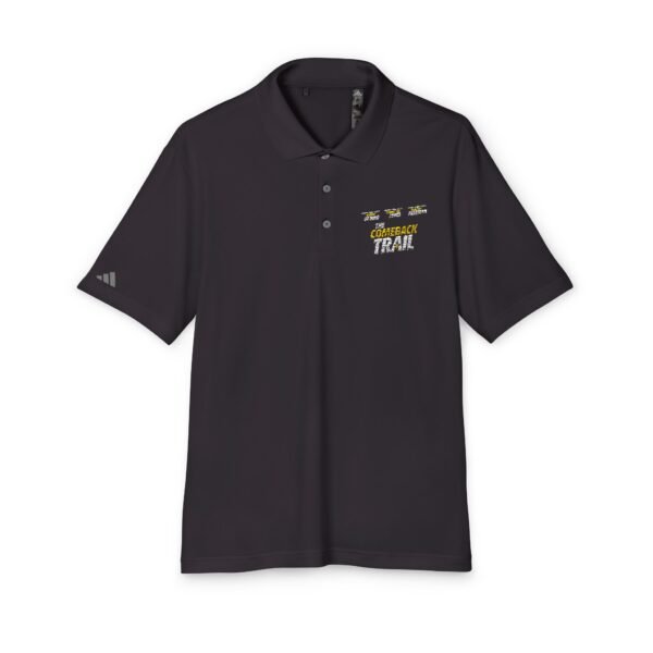 The Comeback Trail Adidas Unisex Performance Polo - Image 9