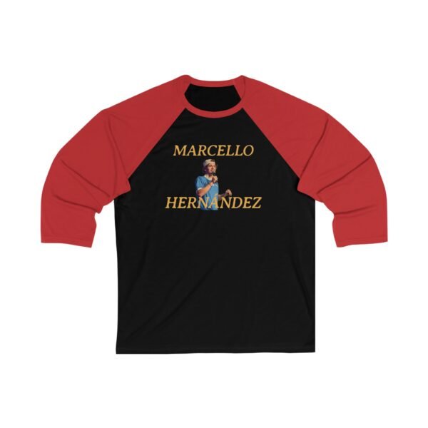 Marcello Hernandez Unisex 34 Sleeve Baseball Tee