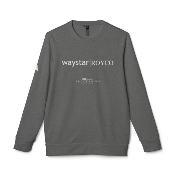 Succession Adidas Unisex Fleece Crewneck Sweatshirt - Image 5