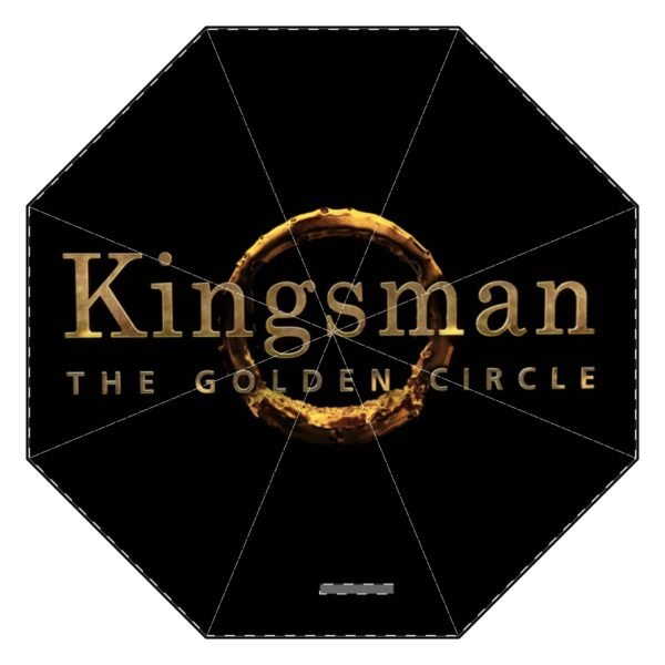 Kingsman: The Golden Circle Semi-Automatic Foldable Umbrella