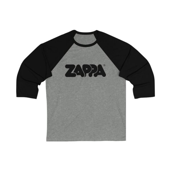 Frank Zappa Unisex 3/4 Sleeve Baseball Tee