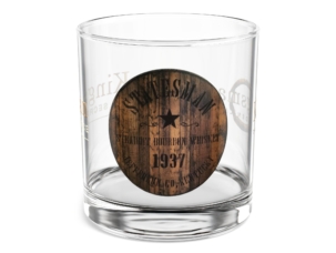 Kingsman: The Secret Service & The Golden Circle 'Statesman' Rocks Glass, 10oz