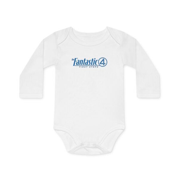 The Fantastic Four: First Steps Baby Long-Sleeve Organic Bodysuit