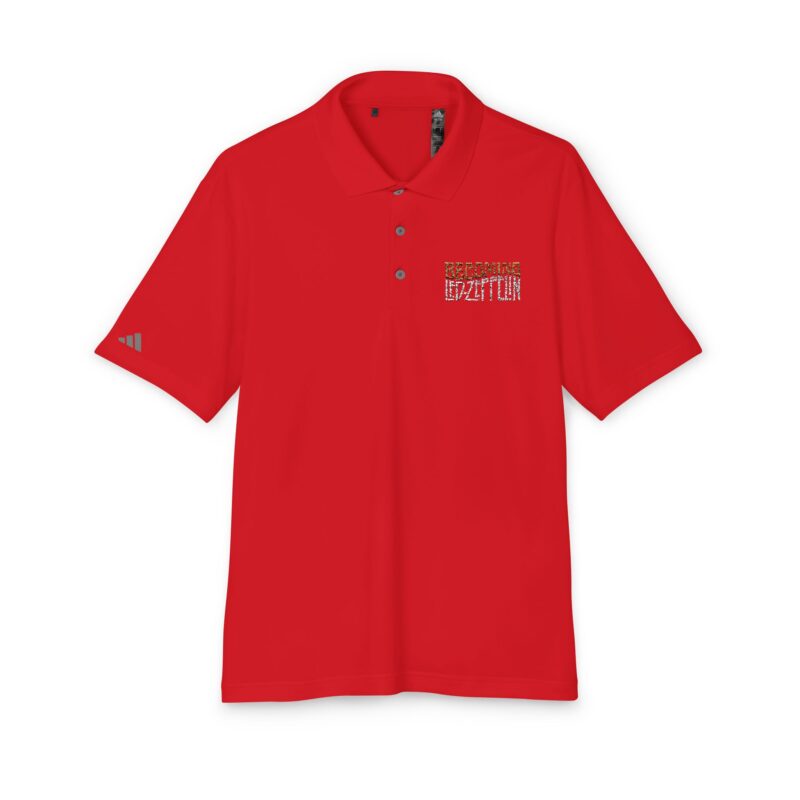 Becoming Led Zeppelin Adidas Unisex Performance Polo - Image 13