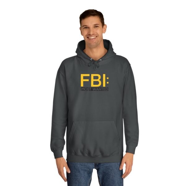 FBI: Most Wanted Unisex College Hoodie - Image 7