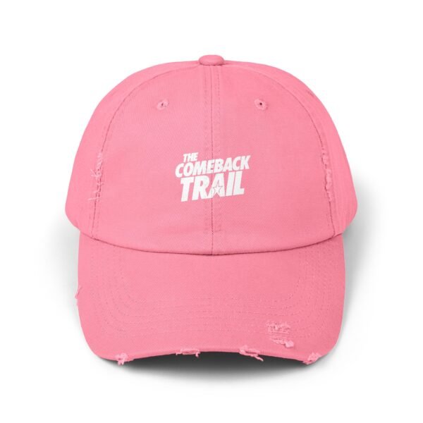 The Comeback Trail Unisex Distressed Cap - Image 17