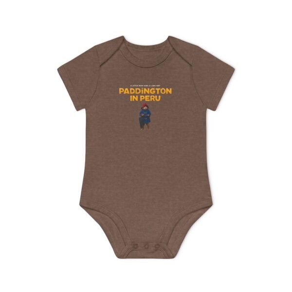 Paddington in Peru Baby Organic Short Sleeve Bodysuit