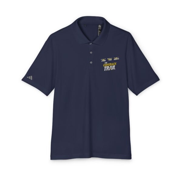 The Comeback Trail Adidas Unisex Performance Polo - Image 5