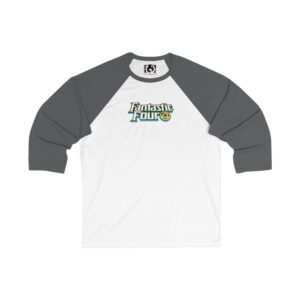 Fantastic Four Unisex 3/4 Sleeve Baseball Tee