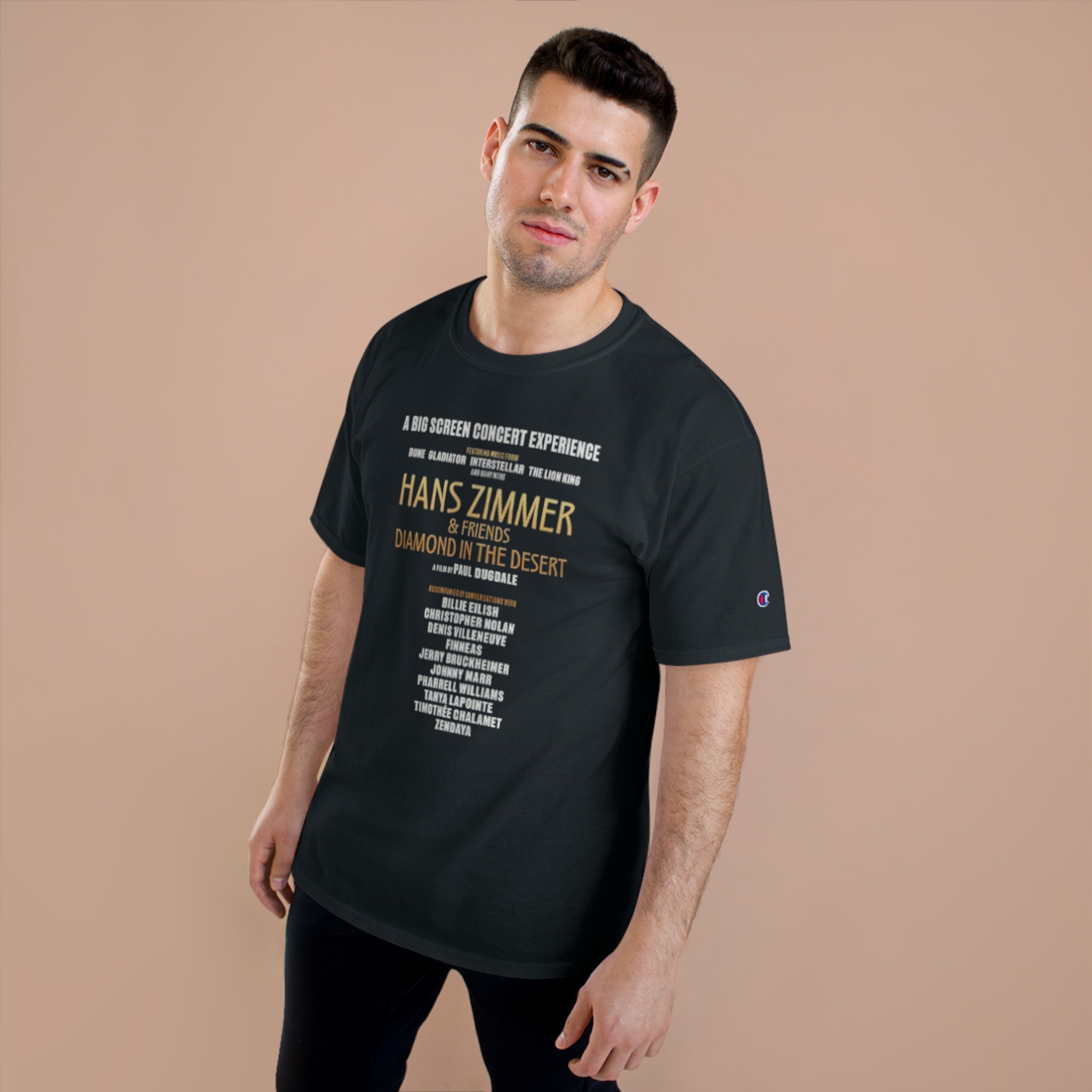 Hans Zimmer & Friends: Diamond in the Desert Champion T-Shirt - Image 15