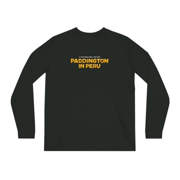 Paddington in Peru Unisex Shifts Dry Organic Long Sleeve Tee - Image 5