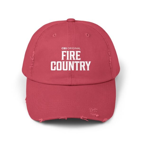 Fire Country Unisex Distressed Cap - Image 25