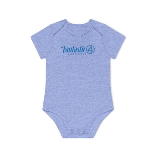 The Fantastic Four: First Steps Baby Organic Short Sleeve Bodysuit - Image 25