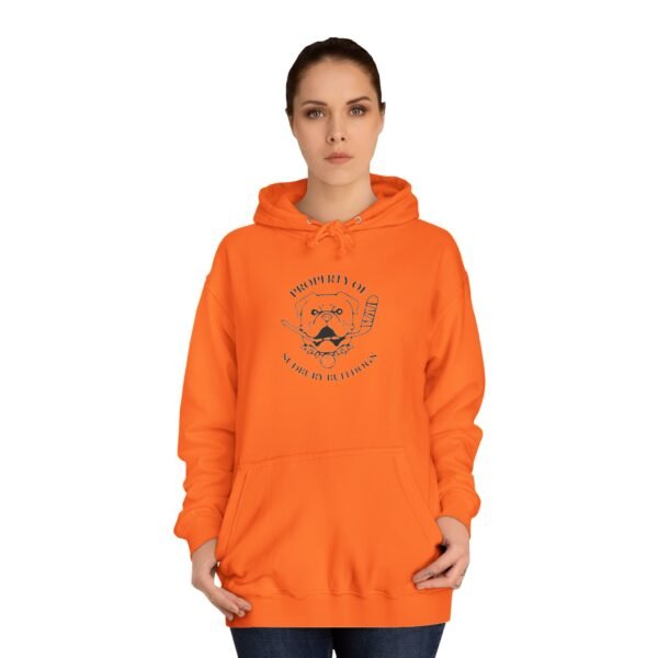 Shorsey 'Blueberry Bulldogs' Unisex College Hoodie - Image 16