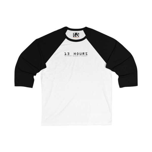 13 Hours: The Secret Soldiers of Benghazi Unisex 3/4 Sleeve Baseball Tee - Image 9