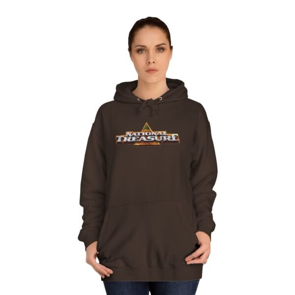 National Treasure Unisex College Hoodie - Image 4