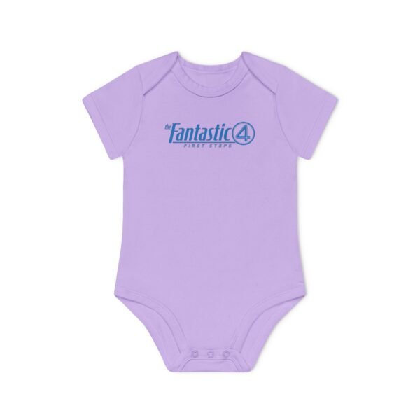 The Fantastic Four: First Steps Baby Organic Short Sleeve Bodysuit - Image 28