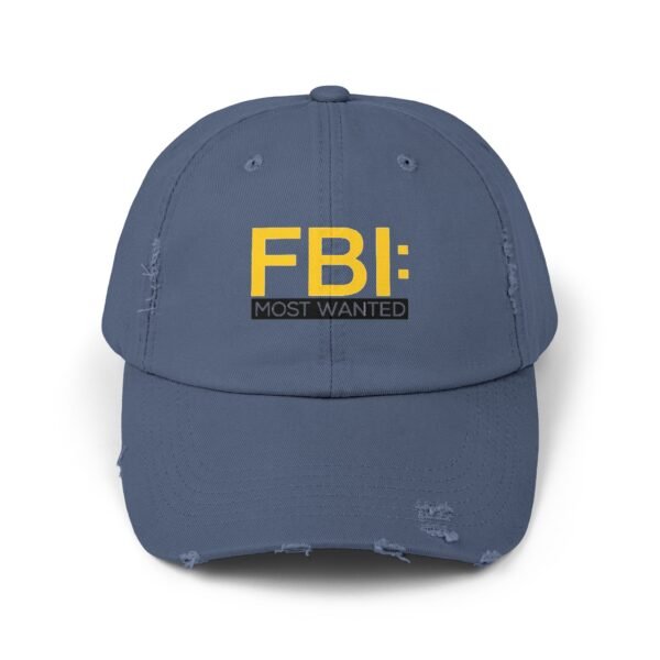 FBI: Most Wanted Unisex Distressed Cap - Image 13