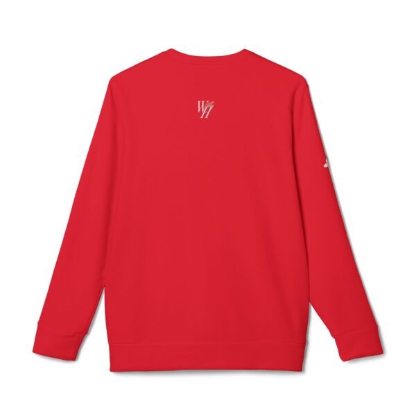 Whitney Houston Mural / Newark, NJ Adidas Unisex Fleece Crewneck Sweatshirt - Image 22