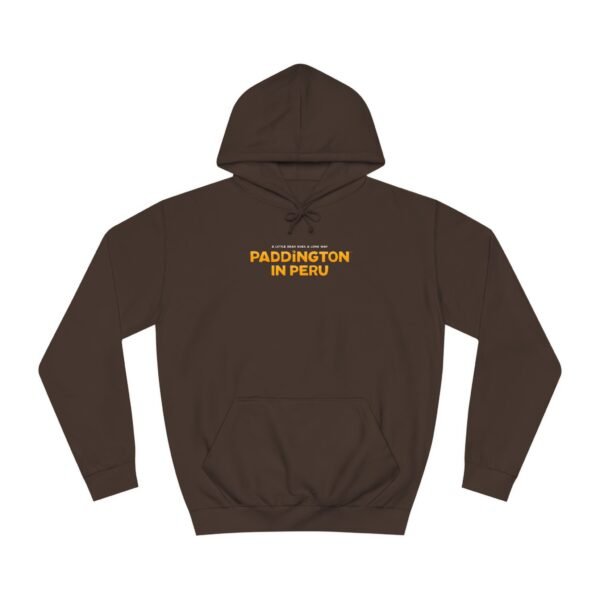 Paddington in Peru Unisex College Hoodie - Image 5
